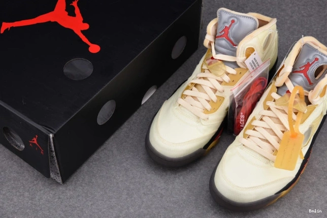 Bmlin Retro OFF-WHITE DH8565-100 5 Sail Jordan 0812